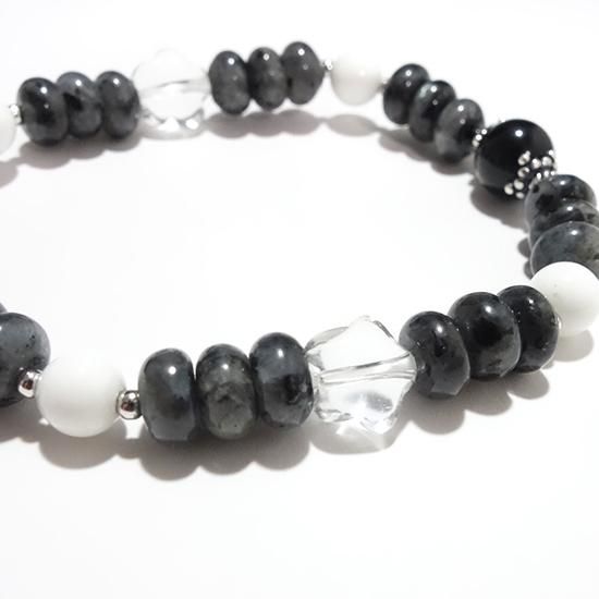 Mono toneۥꥪ ӥ ۥ磻ȥ 徽Υ֥쥹åȤμ̿3 cute stone