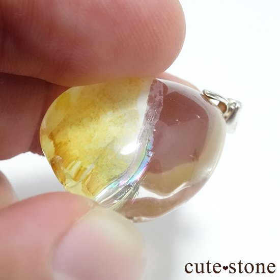 リモナイトインクォーツ（ライモナイト・オーロラクォーツ）のペンダントトップの写真4 cute stone