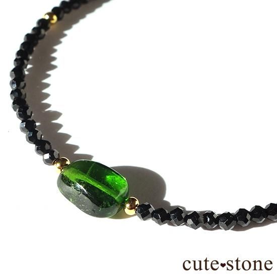 cool beauty】 - cute stone - クロムダイオプサイト ブラック