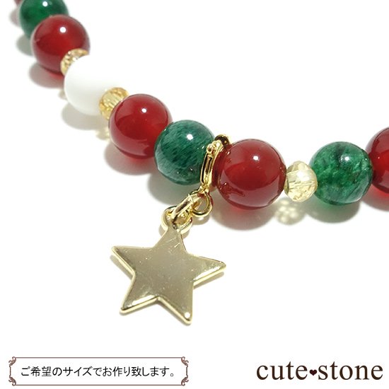 Merry Christmasۥ꡼󥢥٥  ȥ åɥ ۥ磻ȥΥ֥쥹åȤμ̿1 cute stone