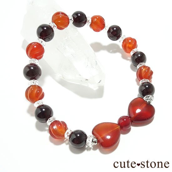 Red ribbonۥåɥ ͥꥢ ͥå 徽Υ֥쥹åȤμ̿3 cute stone