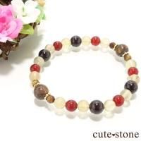 レッドアゲート」の商品一覧(ブレスレット、etc)【cute stone】 レッドアゲート」の商品一覧(ブレスレット、etc)【cute stone】