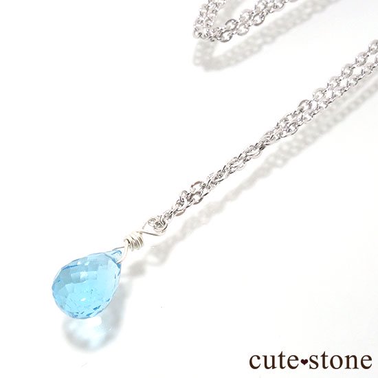 ֥롼ȥѡΥɥåפȤäץͥå쥹silver925ˤμ̿0 cute stone