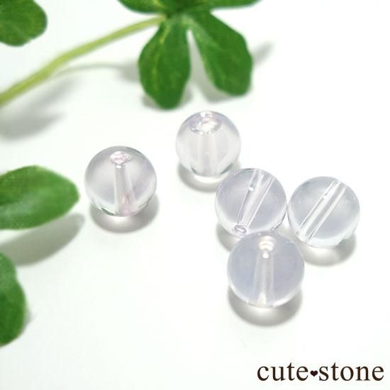 【粒売り】スコロライト(ラベンダークォーツ) AAAAA ラウンド7.5mmの写真1 cute stone