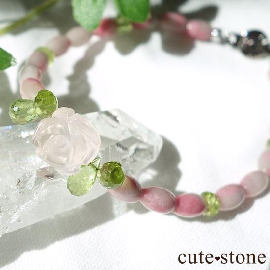 ＊やっちゃん様6/16＊マトリックスオパール　ロードナイト　薔薇　ブレスレット やっちゃん様6/16＊マトリックスオパール ロードナイト 薔薇