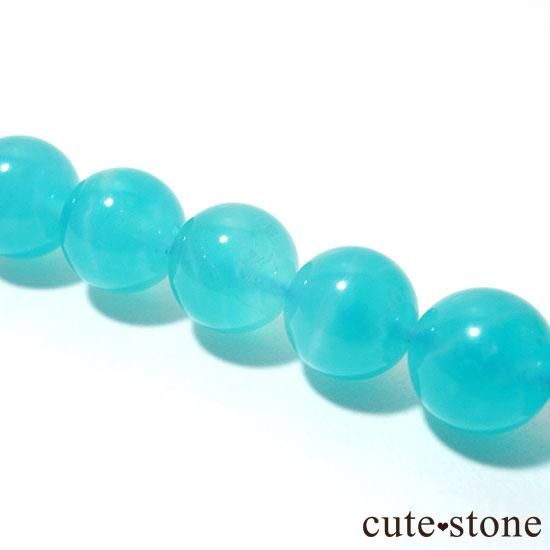 【粒売り】アイスアマゾナイト AAAA ラウンド9mmの写真0 cute stone