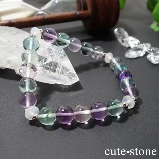 Multi Flowerۥե饤 ۥ磻ȥ륻ɥˡΥ֥쥹åȤμ̿3 cute stone