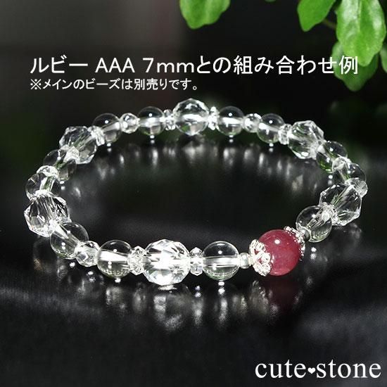 【Crystal Bracelet】水晶で作ったオーダーメイドブレスレットの写真4 cute stone