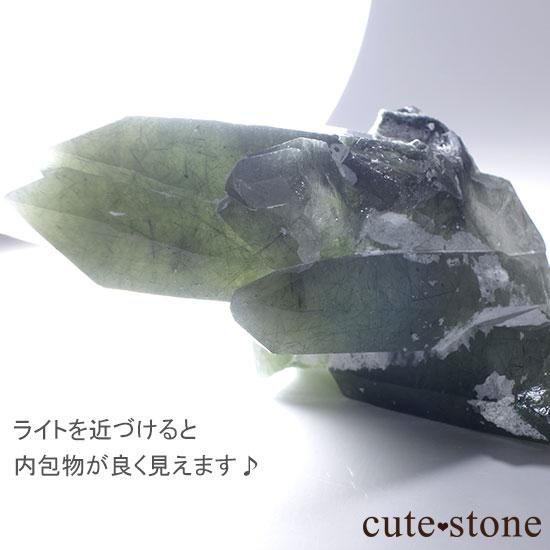 1周年記念特別価格】へデンバーガイトインクォーツのクラスター