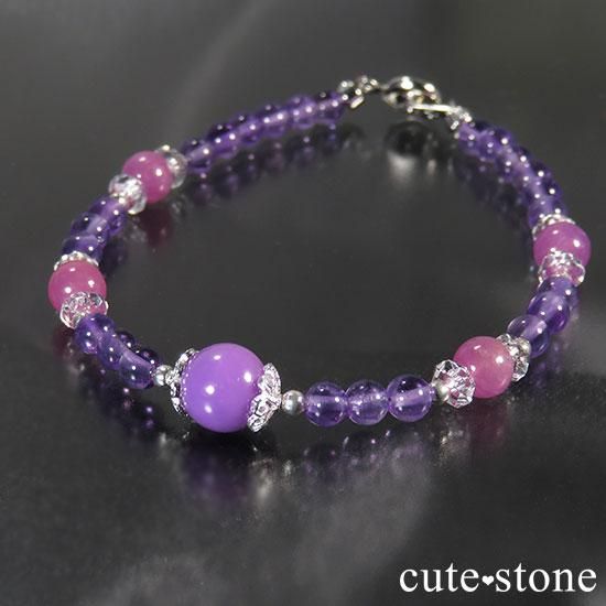 Elegant bouquetۥեեǥ饤 ԥ󥯥ե ᥸ȤΥ֥쥹åȤμ̿4 cute stone