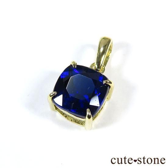 K18製 宝石質カイヤナイトのペンダントトップ - cute stone -