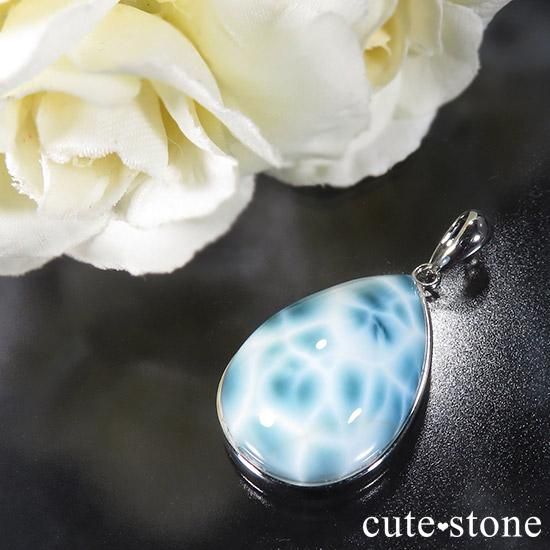 高品質ラリマーのペンダントトップ D - cute stone - 直営のアウトレット店舗 【高品質】 ラリマー ネックレストップ ネックレス