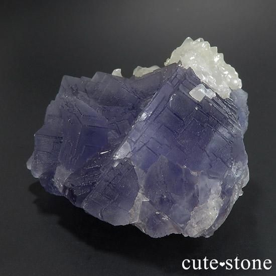 パキスタン産 カルサイトオンフローライトの原石 - cute stone -