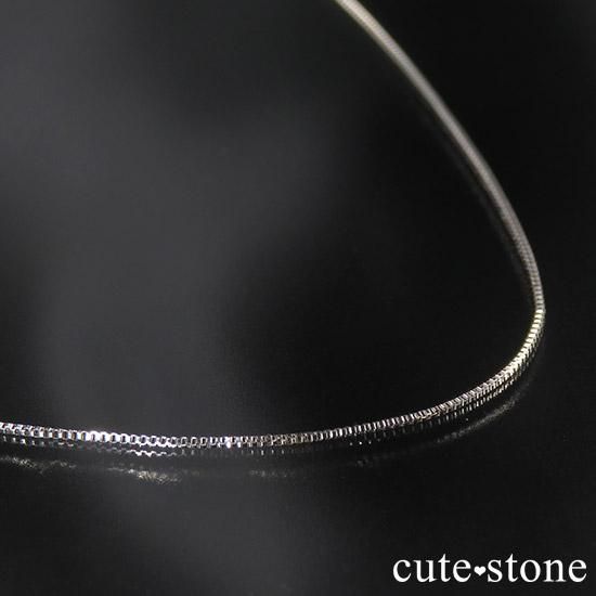 K18WG製ベネチアンチェーン ネックレス 45cm スライド式アジャスター付きの写真0 cute stone