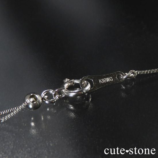 K18WG製ベネチアンチェーン ネックレス 45cm スライド式アジャスター付きの写真1 cute stone