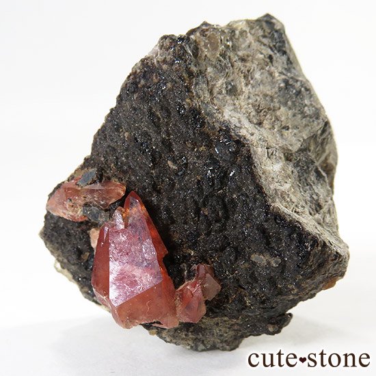 【鉱物標本】ロードクロサイト 母岩付 原石 ペルー