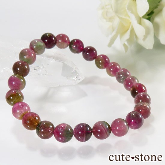 1/2оݡ ȥޥ AAA+ 7.5mmΥ֥쥹åȤμ̿4 cute stone