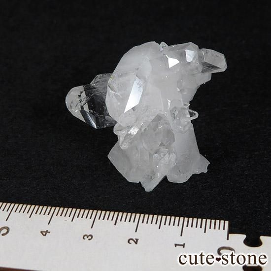 ブラジル ミナスジェライス州 コリント産 水晶のクラスター(原石) 28.1gの写真2 cute stone