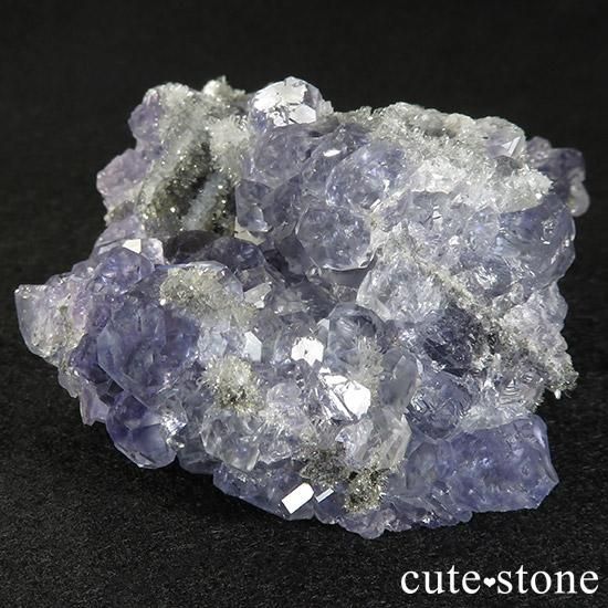 中国 福建省産パープルブルーフローライトの原石 358gの写真2 cute stone