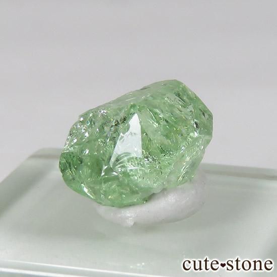 タンザニア産 ツァボライトの結晶(原石) 3.4ctの写真1 cute stone