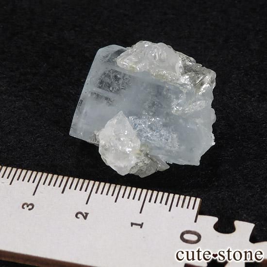 パキスタン産アクアマリン 結晶(原石)16.9g - cute stone - パキスタン産アクアマリン 結晶(原石)16.9g - cute stone -