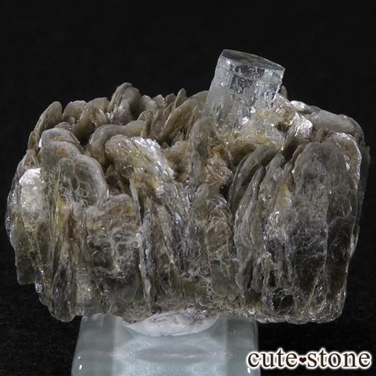 パキスタン産アクアマリン 母岩付き結晶(原石)30.3gの写真0 cute stone