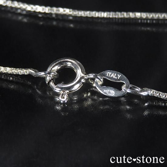 イタリア製 silver925チェーン(ベネチアンチェーン ボックスチェーン)50cmの写真1 cute stone
