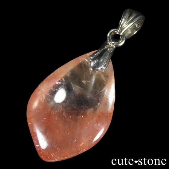 カザフスタン産ストロベリークォーツのペンダントトップ Eの写真1 cute stone