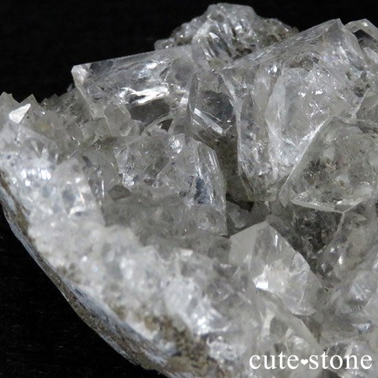 カラーレスフローライト 八面体結晶(内モンゴル産)の原石 63g - cute 