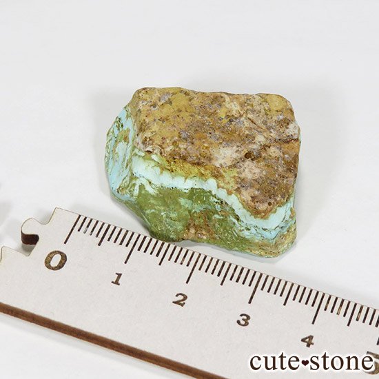イラン産天然ターコイズの原石 14.4gの写真1 cute stone