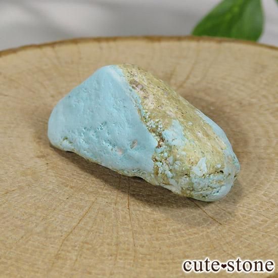 【原石/送料込み】イラン産　トルコ石（ターコイズ原石） トルコ石（ターコイズ） 原石 93g [GE0025007] : 水晶石センター