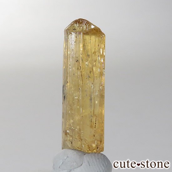 インペリアルトパーズの単体結晶 原石 12.5ct - cute stone -