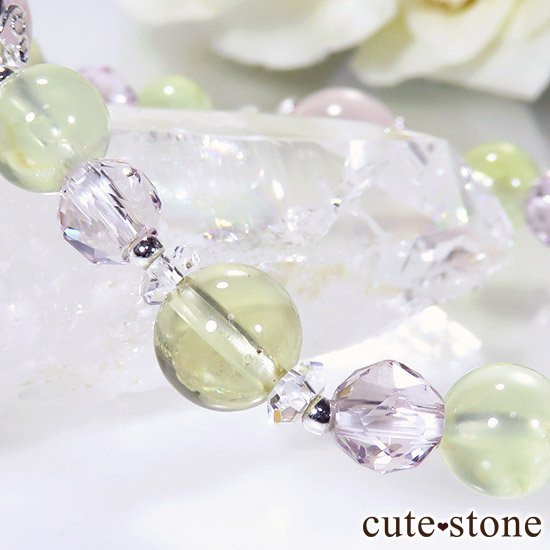 FLOWER  ץʥ 󥯥 ᥸ȤΥ֥쥹åȤμ̿2 cute stone