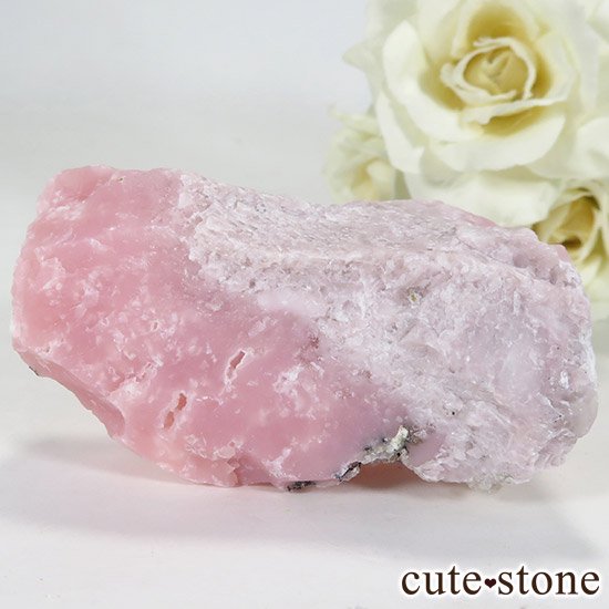 ペルー産 ピンクオパールの原石 58g - cute stone