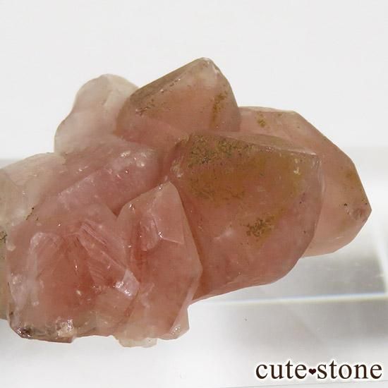 ストロベリーファントムクォーツ　クラスター　自立　ファイヤークォーツ　苺水晶⑥ ストロベリーファントムクォーツクラスター自立ファイヤークォーツ苺水晶⑥