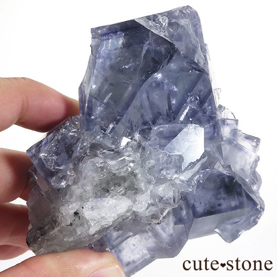 中国 湖南省 ヤオガンシャン産 フローライト(蛍石) 252g - cute stone -