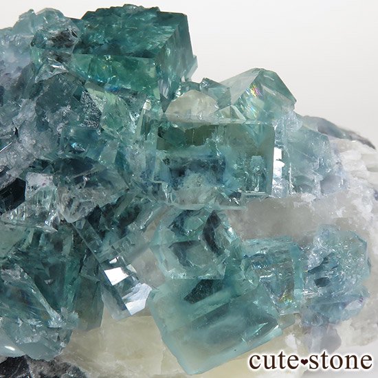 中国 福建省産グリーンフローライト（原石・鉱物標本）171g - cute stone -
