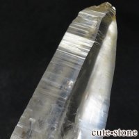 ガネーシュヒマール水晶のシングルポイント (原石) 111.6gの画像