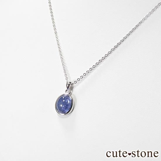 タンザナイトのsilver925製オーバル型ペンダントトップ No.1の写真2 cute stone