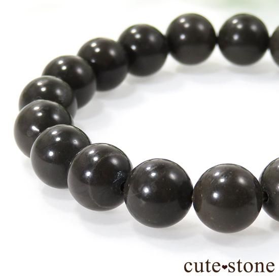 シャーマナイト AA++〜AAA のシンプルブレスレット 10mmの写真1 cute stone