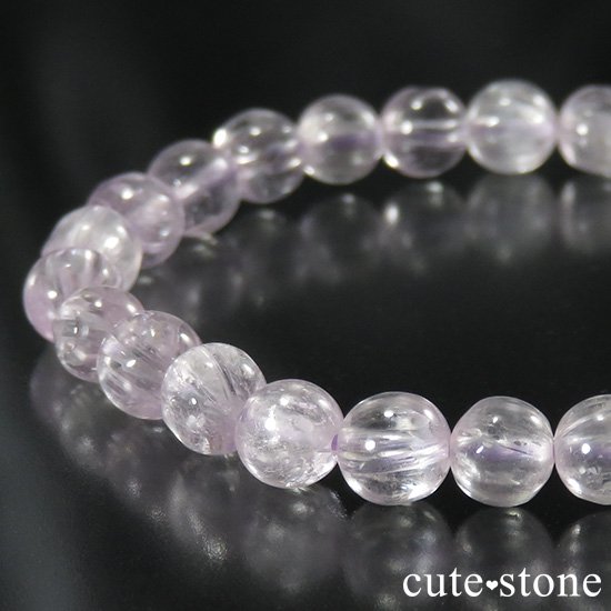 クンツァイト AAA のシンプルブレスレット 5.5mmの写真1 cute stone