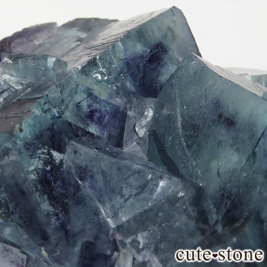 中国 内モンゴル産 ブルーフローライトの原石 183gの写真4 cute stone