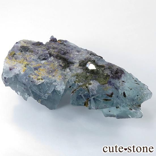 中国 内モンゴル産 ブルーフローライトの原石 183gの写真6 cute stone