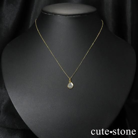 スライスダイヤモンド K18製のペンダントトップ No.1 - cute stone -