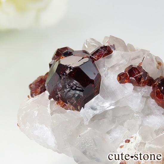 パキスタン産 スペサルティンガーネットのクラスター（原石）27g