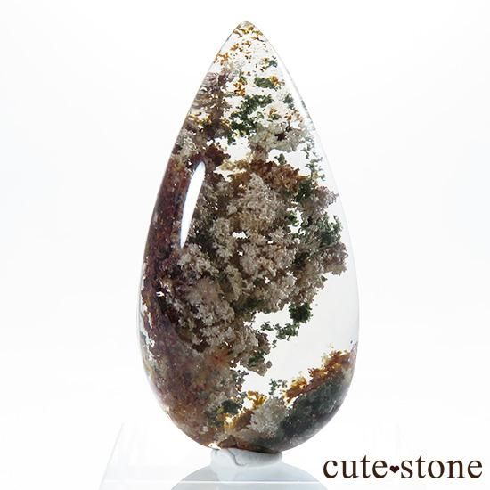 ガーデンクォーツのドロップ型ルースの販売 - cute stone -（ブラジル産）