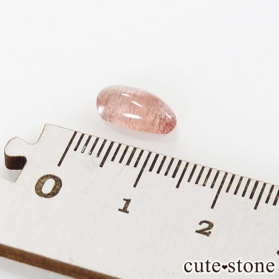 カザフスタン産 ストロベリークォーツのカボションルース 1.8ctの写真1 cute stone