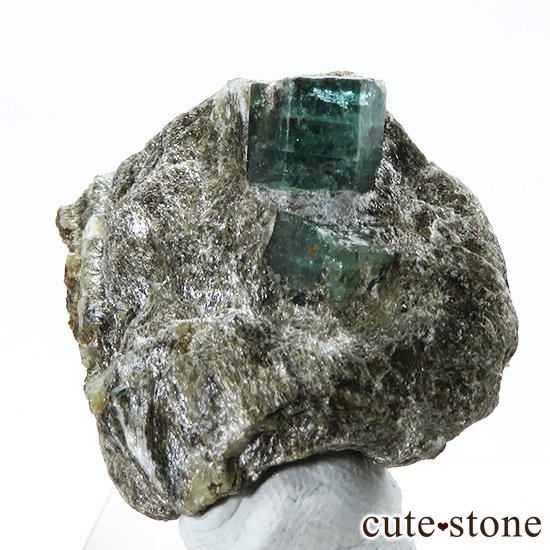 アフガニスタン産 母岩付きエメラルドの原石（標本）9.8g - cute stone