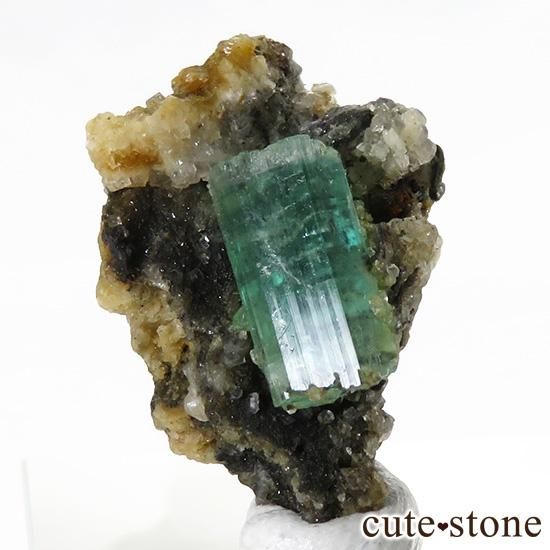 アフガニスタン産 エメラルドの母岩付き原石(標本)3.3gの写真0 cute stone