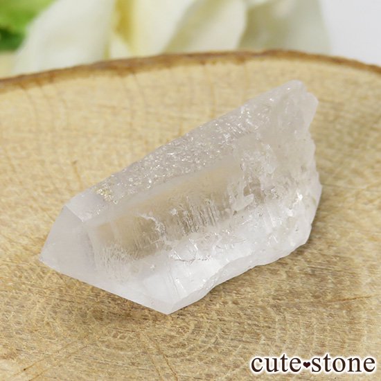国産 乙女鉱山 水晶のポイント 4.4g - cute stone